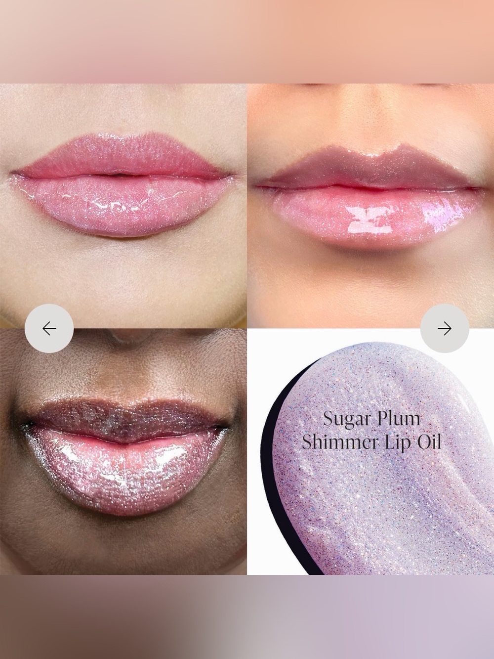 BYROE New York Sugar Plum Shimmer Lip Oil